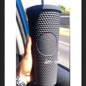Starbucks Matte Black Studded Tumbler